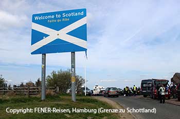 Grenze zu Schottland