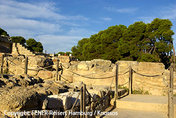 Ruinen in Knossos