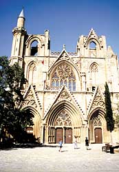 eine gotische Kirche in Famagusta