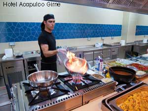 Erlebnis-Gastronomie im Hotel Acapulco bei Girne in Nordzypern