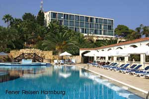 Hotel Denizkizi bei Girne in Nordzypern
