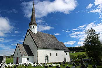 Pilgerkirche von Skaun bei Trondheim
