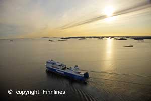 mit Finnlines von Travemünde nach Helsinki