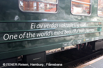 Flaambahn, eines der schönsten Bahnstrecken auf der Welt