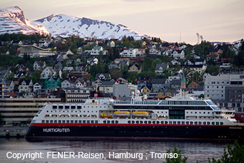 Die Hurtigruten in Tromso