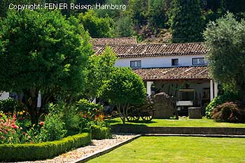 Der schöne Garten der Quinta de Alem