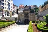 Der römische Brunnen von Ourense, das Wasser hat über 70 Grad