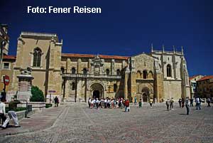Leon, auf dem Weg nach Santiago de Compostela