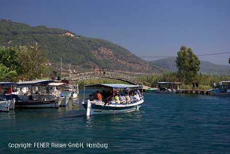 Bootsfahrt auf den Kadin Azmak