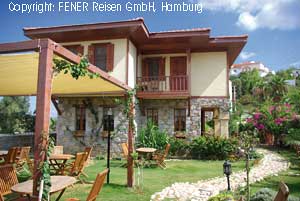 Hotel Türk Evi in Datca in der Türkei